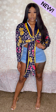 Load image into Gallery viewer, Silk Top (Navy)
